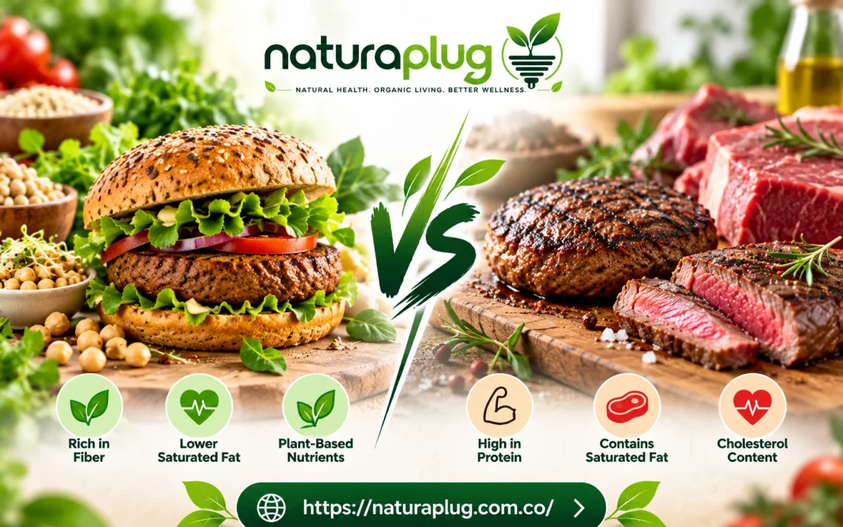 is plant based meat healthier than real meat